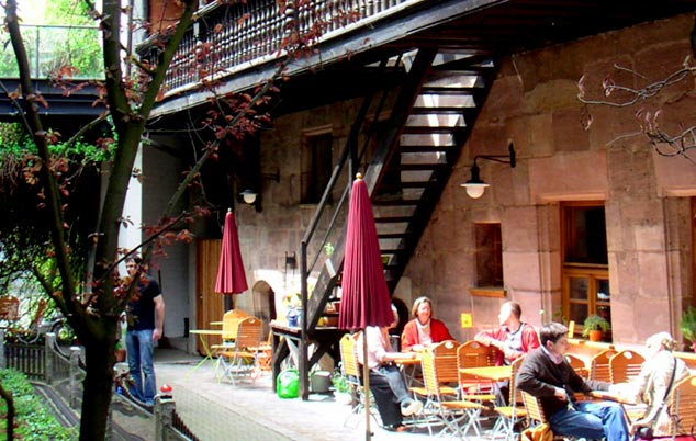 Café im Spielzeugmuseum Nürnberg