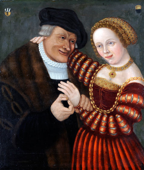 Nürnberger Meister des 17. Jahrhunderts: Bertold I. Tucher und seine Frau Anna Pfinzing. Foto: Uwe Niklas