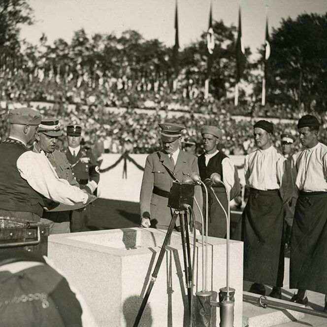 Grundsteinlegung der Kongresshalle 1935
