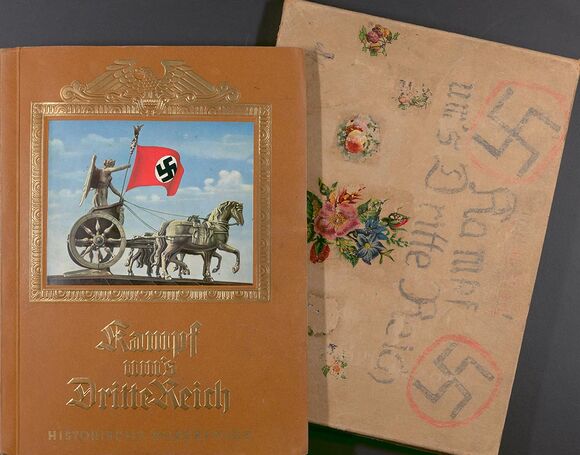 Das Album "Kampf um's Dritte Reich".