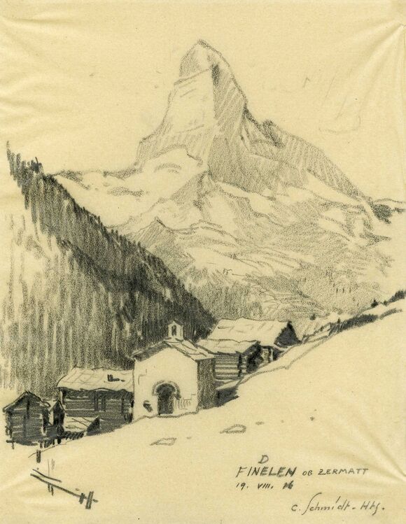 Carl Schmidt-Helmbrechts: Matterhorn