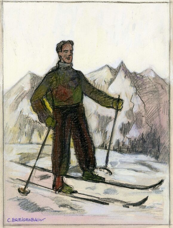 Christian Breidenbach: Skiläufer