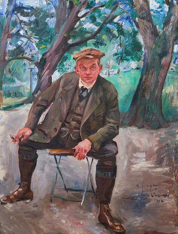 Lovis Corinth: Rudolf Sieger, Öl auf Leinwand, 1912. Bildnachweis: Museen der Stadt Nürnberg, Kunstsammlungen